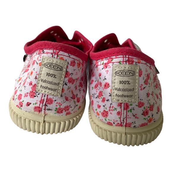 KEEN Slip-On Flower Print Sneaker 5 Vegan Comfy - Picture 6 of 11